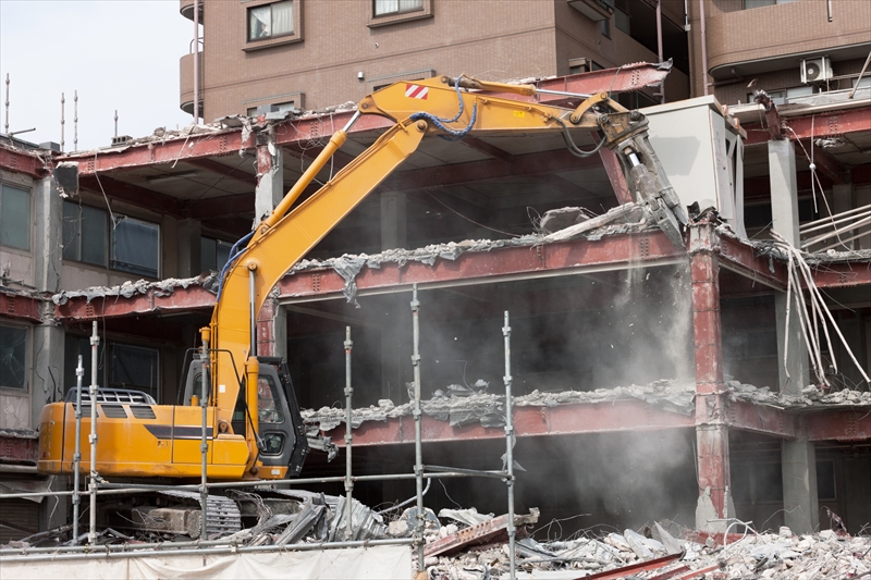 鉄骨造（S造）の建築物解体