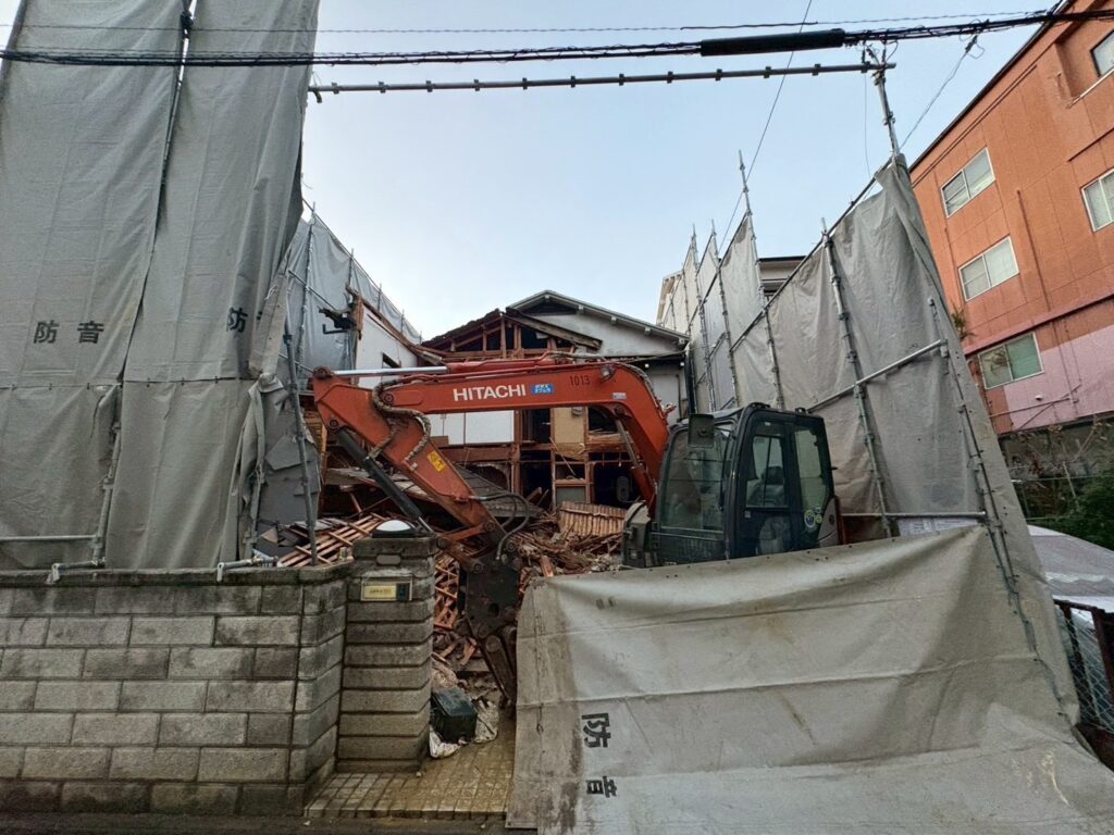 守口市平代町　木造2F解体工事